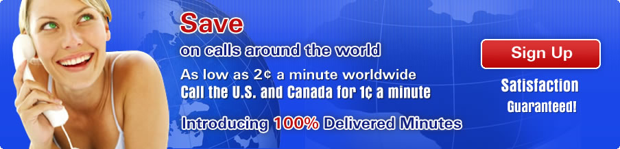 Save on calls around the world